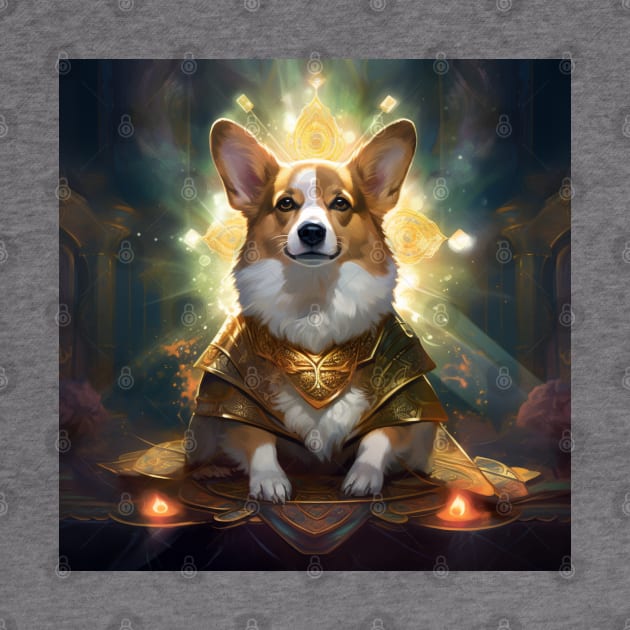 Corgi Goddess by AtomicChonk